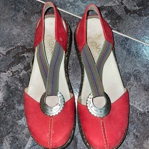 Rieker 46362 daisy’s closed toe shoes size 5 (36)